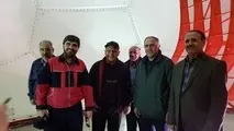 بازدید امیرمکری از سایت کوشک بزم