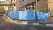 مسدود شدن پیاده رو پس از جمع آوری پله برقی؛ دسترسی شهروندان به پله معمولی هم دشوار شد