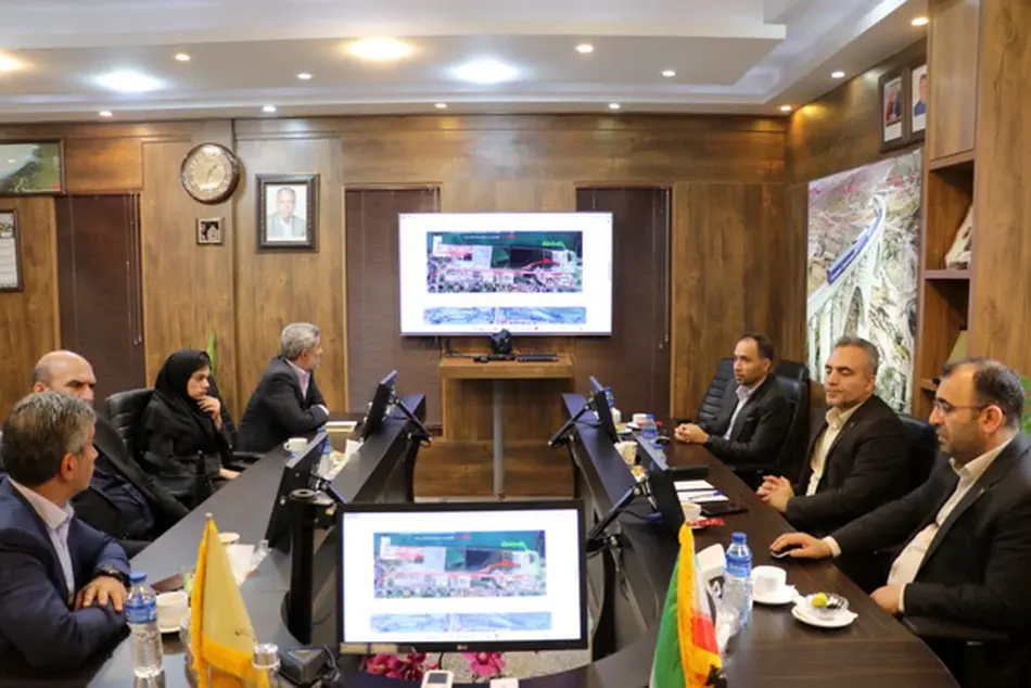 نشست راه آهن شمال۲ و مپنا/ توسعه حملونقل ریلی بندر کاسپین بررسی شد