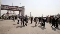 آخرین آمار تردد زائران اربعین از مرزهای کشور/ حضور  بیش از 1 میلیون زائر در عراق 