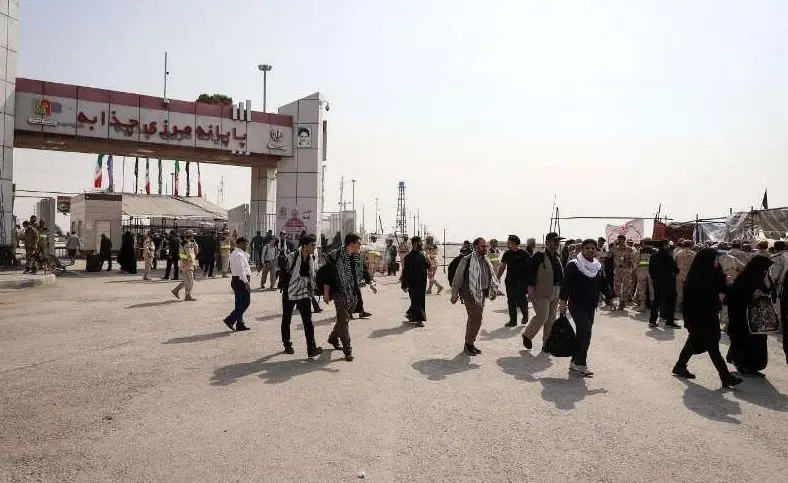 بازگشایی گذرگاه مرزی چذابه برای تردد زائرین اربعین 