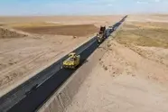 بهره برداری از پروژه آسفالت جاده جیرفت_عنبرآباد در علی آباد با اعتبار ۴۶ میلیارد تومان