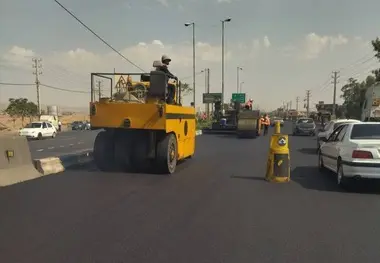 پیشرفت ۵۰ درصدی پروژه روکش آسفالت باند رفت محور امام رضا (ع) در محدوده استان تهران‌