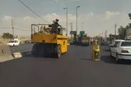 پیشرفت ۵۰ درصدی پروژه روکش آسفالت باند رفت محور امام رضا (ع) در محدوده استان تهران‌