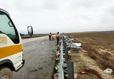 ایمن سازی حاشیه راه ها مانع واژگونی خودرو ها است