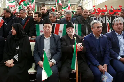 مراسم افتتاح راه آهن میانه - بستان آباد