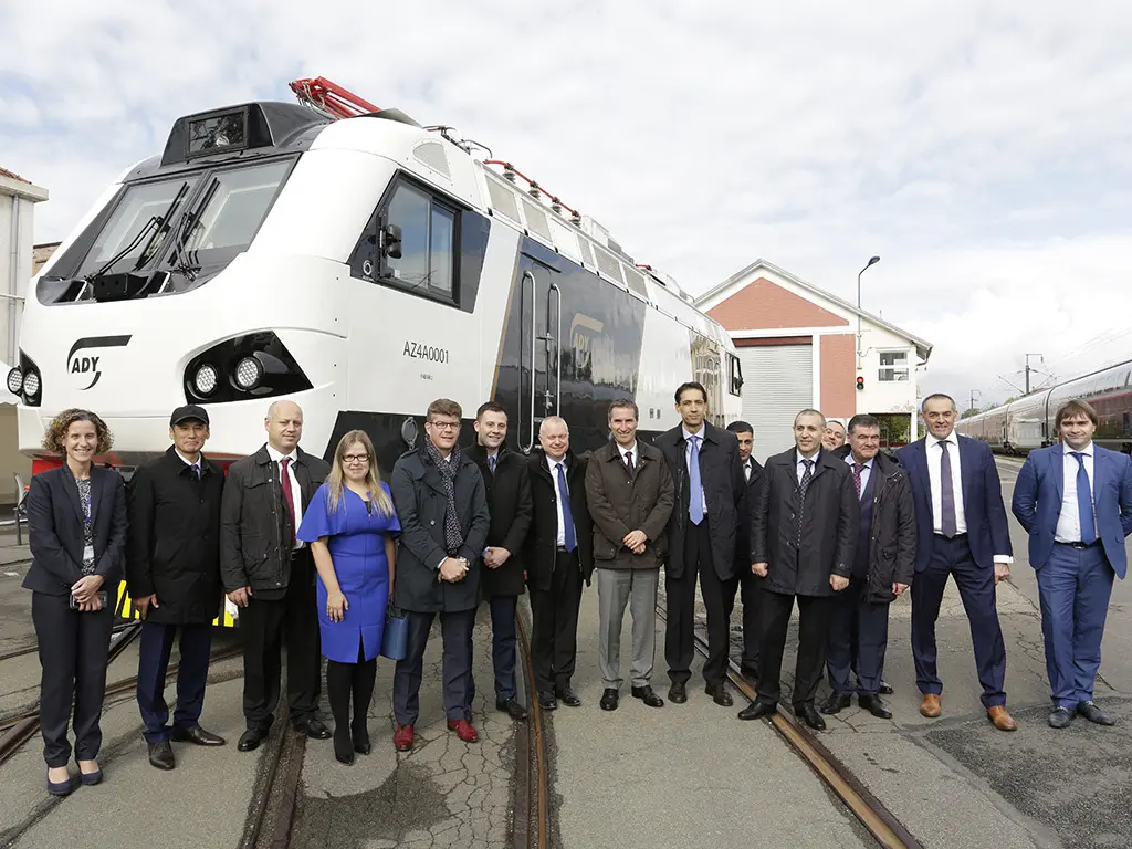 Alstom unveils passenger locomotive for Azerbaijan Railways