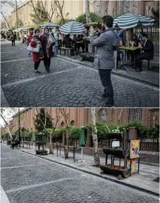 تهران قبل و بعد کرونا
