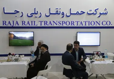 غرفه «رجا» در هفتمین نمایشگاه بین‌المللی حمل‌ونقل ریلی