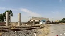 پرت شدن لوکوموتیوران از قطار/ اعزام با هلی کوپتر به بیمارستان