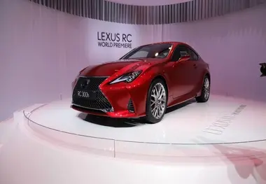 2019 Lexus RC Brings Its Refreshed Face To Paris