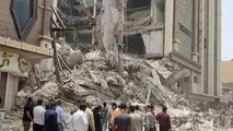 شمار جانباختگان ریزش متروپل آبادان به ۱۰ تن رسید