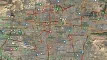 گوگل‌مپ: تهران یکسره قفل شده/ شهرداری: تمام معابر باز است!