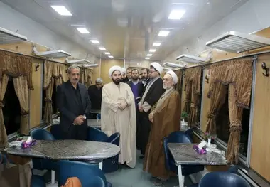 اعزام روحانی با قطار مسافری مشهد – اهواز
