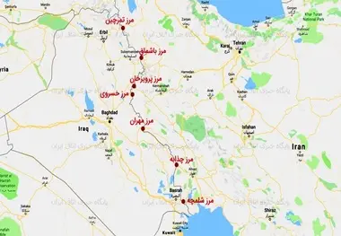 خلوت ترین و شلوغ ترین مرزها در اربعین