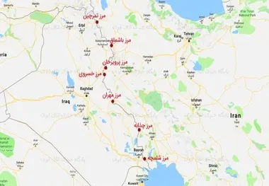 خلوت ترین و شلوغ ترین مرزها در اربعین