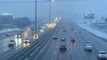 بارش برف و باران در ۱۴ استان کشور و انسداد چند محور کوهستانی