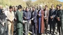 راه ارتباطی ۵ روستای دورود لرستان به بهره برداری رسید