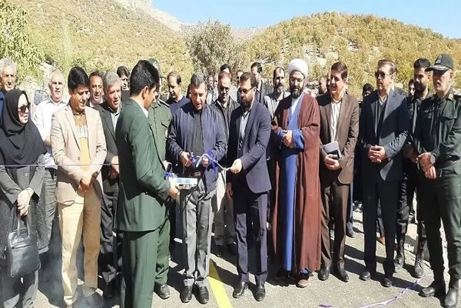 راه ارتباطی ۵ روستای دورود لرستان به بهره برداری رسید