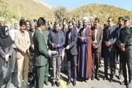راه ارتباطی ۵ روستای دورود لرستان به بهره برداری رسید