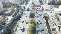 اجرای زیرگذر بزرگراه حقانی به چمران