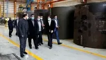 بازدید معاون وزیر صنعت از کارخانجات گروه مپنا 