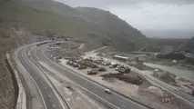 آزادراه منجیل-رودبار بهمن ماه زیر بار ترافیکی می رود