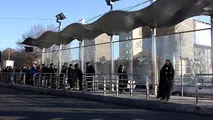 نوسازی ایستگاه‌ های اتوبوس در محور خیابان جمهوری اسلامی تهران