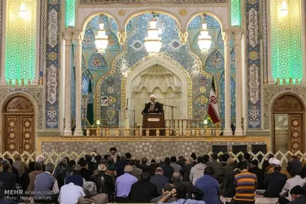 بزرگداشت جانباختگان نفتکش سانچی در قم 