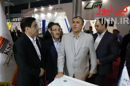 بازدید وزیر راه از هفتمین نمایشگاه بین‌المللی حمل‌ونقل ریلی