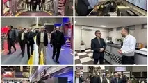 بازدید قائم مقام مدیرعامل راه آهن از بخش‌ های مختلف ایستگاه راه‌ آهن تهران