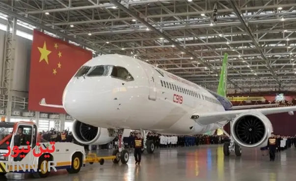 نخستین هواپیمای مسافربری چینی امسال پرواز می‌کند