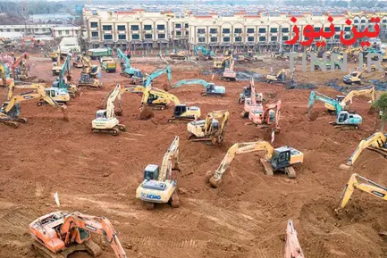 ساخت بیمارستان هزار تختخوابی در ۱۰ روز