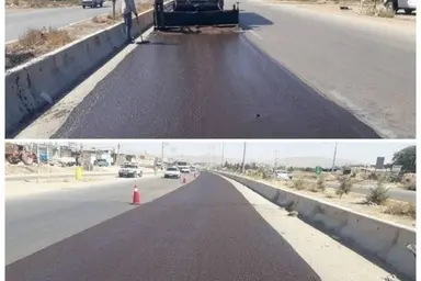 آغاز عملیات اجرایی آسفالت حفاظتی بیش از ۳۴ کیلومتر از جاده‌های خراسان شمالی‌