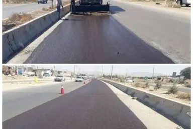 آغاز عملیات اجرایی آسفالت حفاظتی بیش از ۳۴ کیلومتر از جاده‌های خراسان شمالی‌
