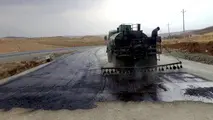پیشرفت بهسازی راه روستایی غیاث‌آباد 