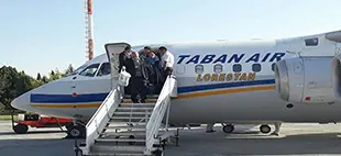 از سرگیری پروازهای هواپیمایی تابان در مسیر خرم آباد، مشهد 