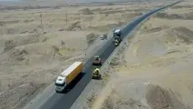 اجرای عملیات روکش آسفالت در ۶۱۳ کیلومتر خراسان جنوبی