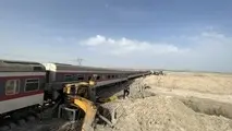 برخورد قطار با بیل مکانیکی علت حادثه بوده است 