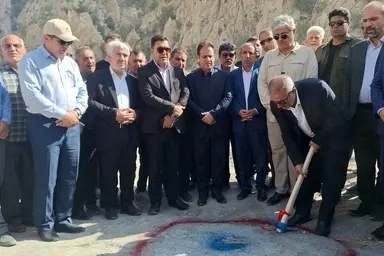 بهسازی قطعه سوم محور گچساران – چرام کلید خورد