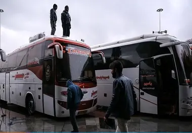 سفر با اتوبوس های بین شهری کاهش یافت