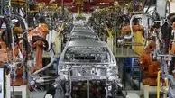 تولید خودروی انگلستان به شدت افت کرده است