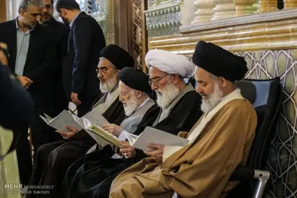 بزرگداشت جانباختگان نفتکش سانچی در قم 