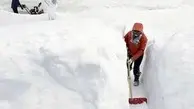  بارش برف پنج متری در لرستان