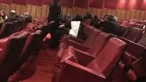 تجمع خانواده دریانوردان سانچی در شرکت ملی نفتکش