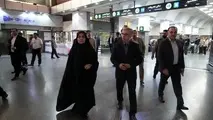 بازدید وزیر راه از راه آهن تهران/افزایش تعداد قطارها برای پاسخ به مطالبات مردم