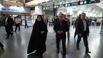بازدید وزیر راه از راه آهن تهران/افزایش تعداد قطارها برای پاسخ به مطالبات مردم