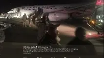 Saudia A330 makes emergency landing with nose gear up
