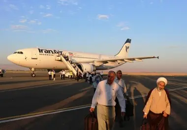پرواز ۱۶۰۰ زائر زنجانی به سرزمین وحی
