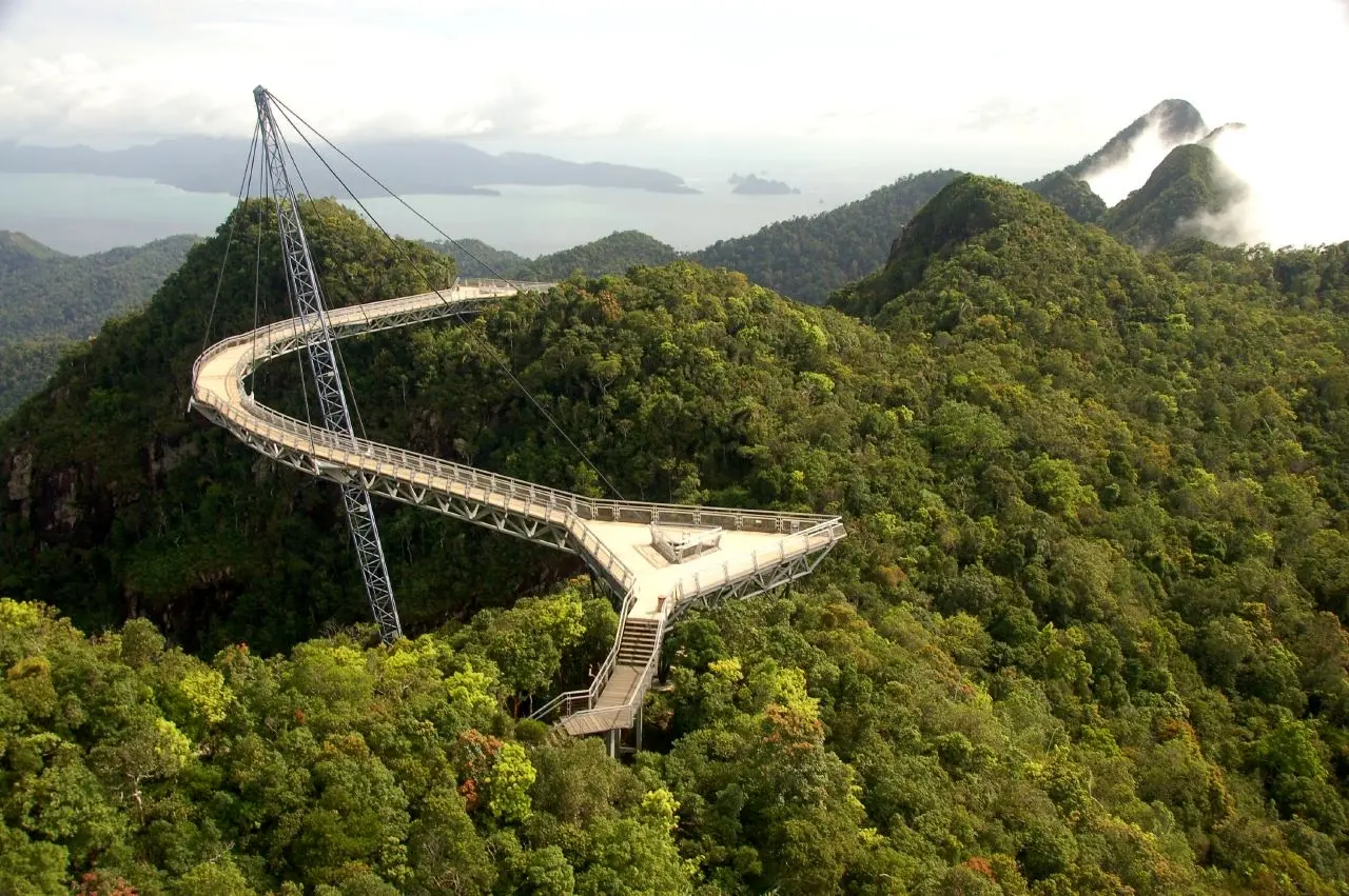پل هوایی لنکاوی (Langkawi Sky Bridge) - مالزی